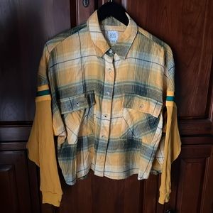 BDG flannel shirt, size Medium (M), Baylor game day